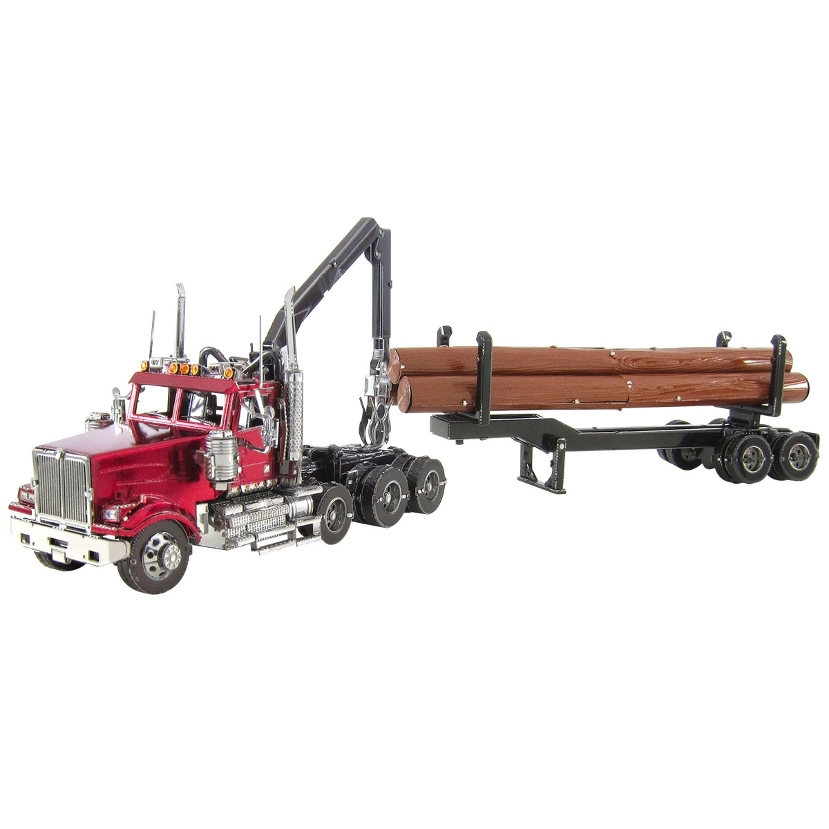 Premium Series Western Star 4900 Log Truck & Trailer